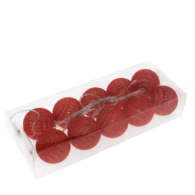 Led Işıklı Top Aydınlatma 10lu