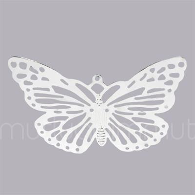 Metal Büyük Kelebek 20 Adet