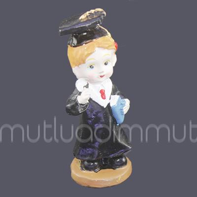 Mezuniyet Kepli Erkek Biblo 12 Adet