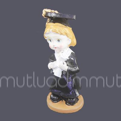 Mezuniyet Kepli Kız Biblo 12 Adet