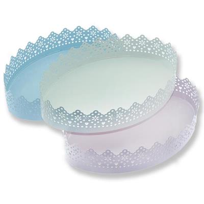 Oval Metal Tepsi 29x21cm