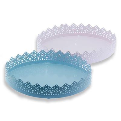 Oval Metal Tepsi 29x21cm