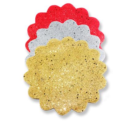 Parlak Pullu Organze Tül 22 Cm 50 Adet