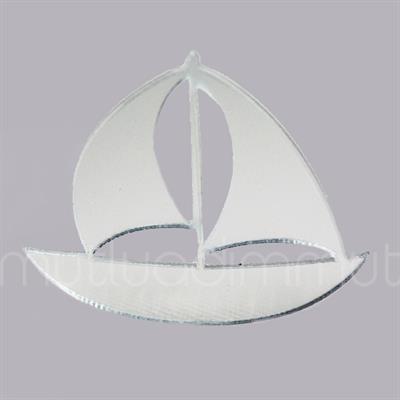 Pleksi Ayna Sticker Yelkenli 12 Adet