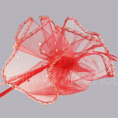 Puantiyeli Büzgülü Kese 25cm 12 Adet