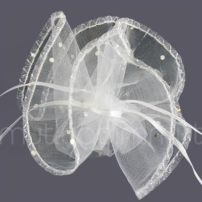 Puantiyeli Büzgülü Kese 25cm 12 Adet