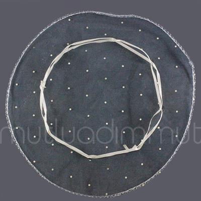 Puantiyeli Büzgülü Kese 25cm 12 Adet