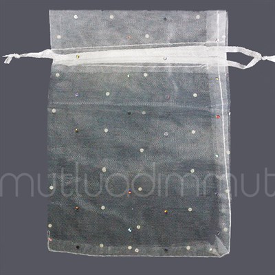 Puantiyeli Kese 13 X 18 Cm 12 Adet