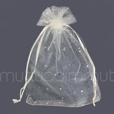 Puantiyeli Kese 13 X 18 Cm 12 Adet