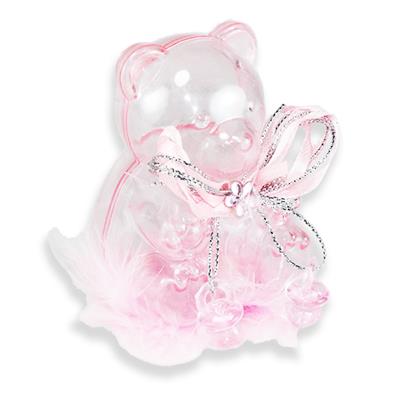 Şeffaf Ayıcık Kutu 12 Adet