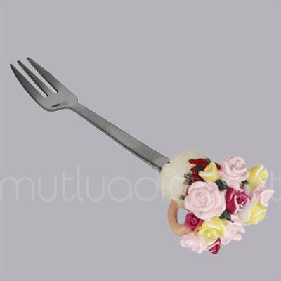 Sürahili Kaşık Vazolu Çatal