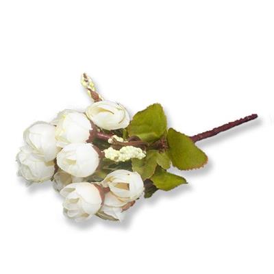 Tomurcuklu Kumaş Çiçek 2 Demet