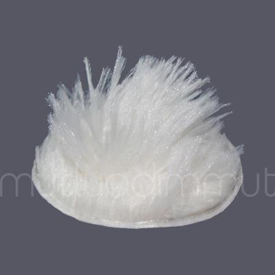 Tüylü Küçük Şapka 12 Adet