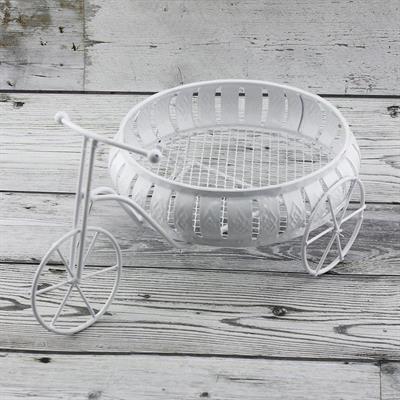 Yuvarlak Sepetli Desenli Metal Bisiklet