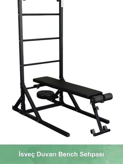 İsveç Duvarı Bench Sehpası
