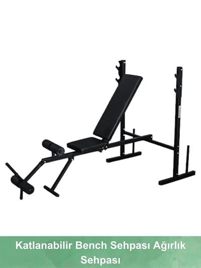 Katlanabilir Bench Sehpası Ağırlık Sehpası