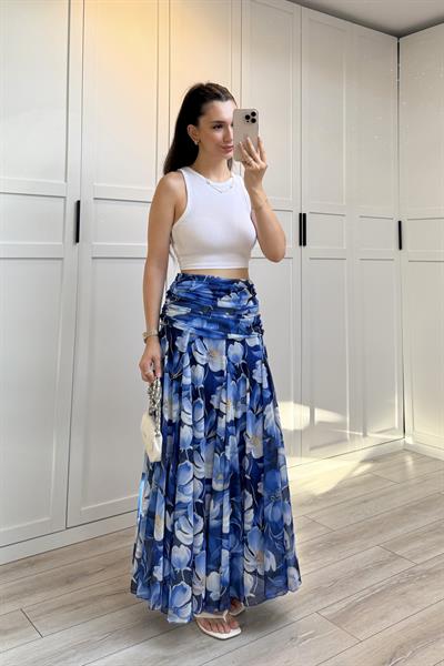 BLOOM ASTARLI ŞİFON ETEK