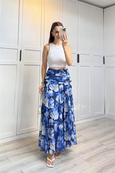 BLOOM ASTARLI ŞİFON ETEK