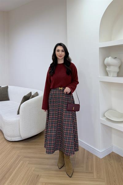 EKOSE DESENLİ ETEK 