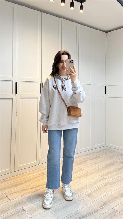 FULAR YAKA SWEATSHIRT 