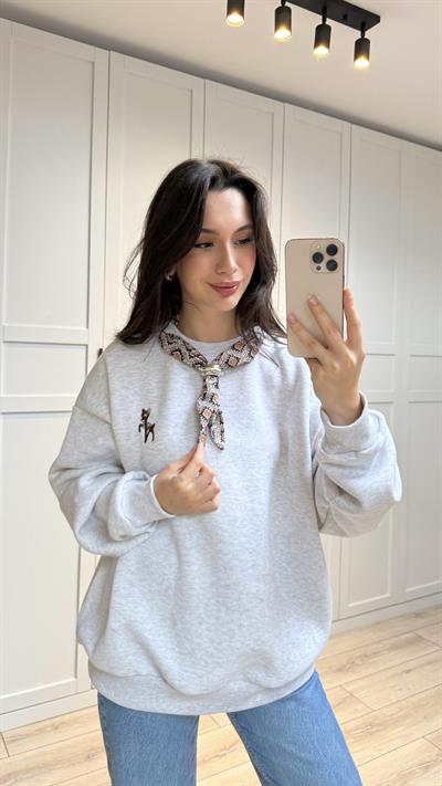FULAR YAKA SWEATSHIRT 