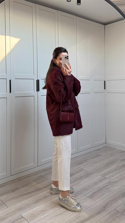 LUA KAŞE CEKET - BORDO