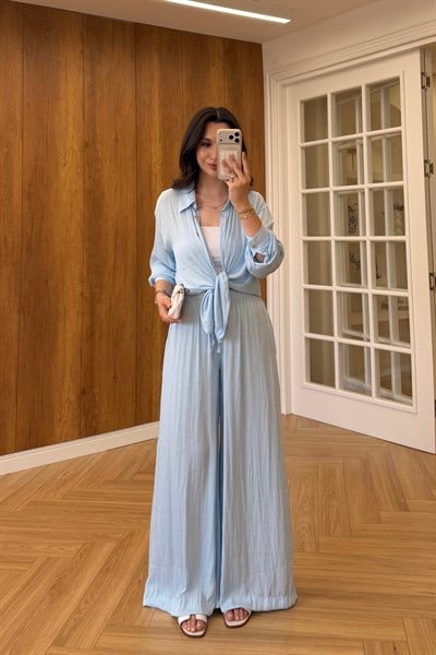 RİVA TENSEL PANTOLON - MAVİ