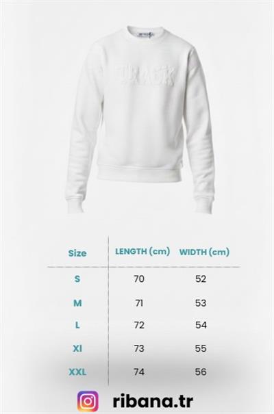 Unısex Bisiklet Yaka Regular Baskılı İçi Pamuklu Sewatshirt