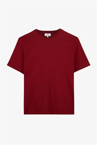 Alegion Basic Erkek T-Shirt 007 – Bordo