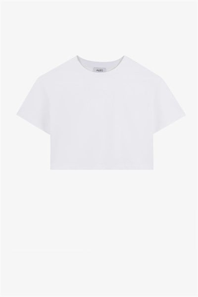 Alegion Crop T-Shirt 001 – Ekru