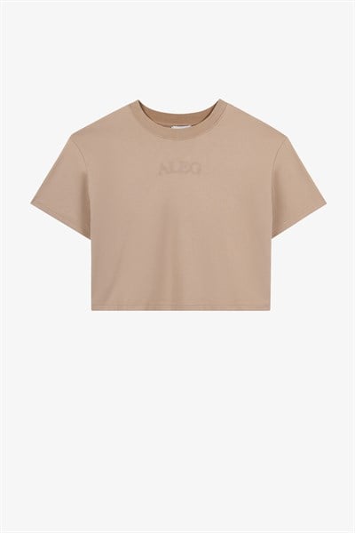 Alegion Crop T-Shirt 002 – Bej