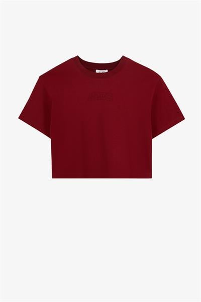 Alegion Crop T-Shirt 004 – Bordo