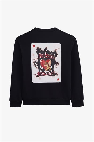 Alegion Solistice Erkek Sweatshirt 002 – Siyah 01 İskambil