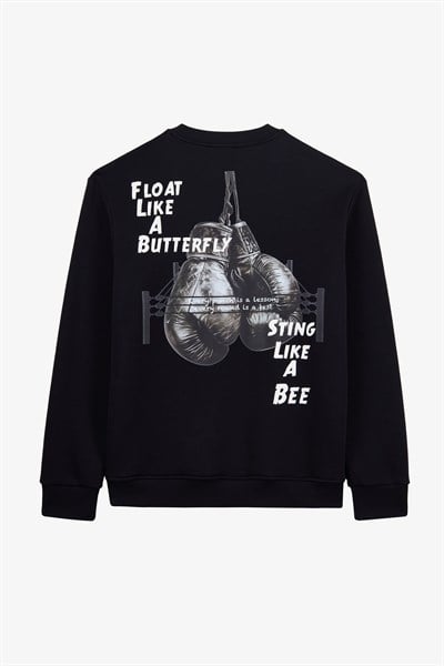 Alegion Solistice Erkek Sweatshirt 018 – Siyah 09 Boks