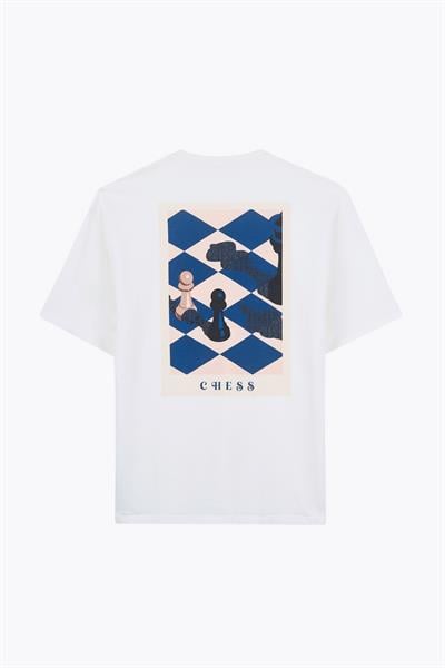 Alegion Solistice Erkek T-Shirt 006 – Ekru 06 Satranç
