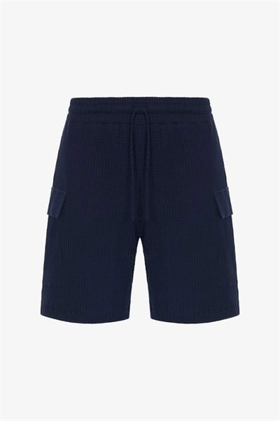Lacivert Regular Fit Erkek Şort 79