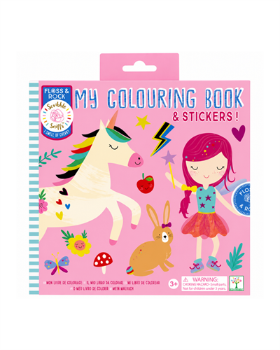 Floss and Rock Boyama Kitapları / Rainbow Fairy