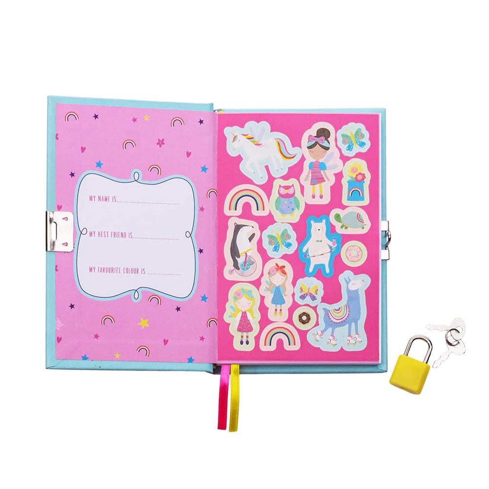 FLOSS & ROCK Kokulu Kilitli Günlük / Rainbow Fairy *YENİ*