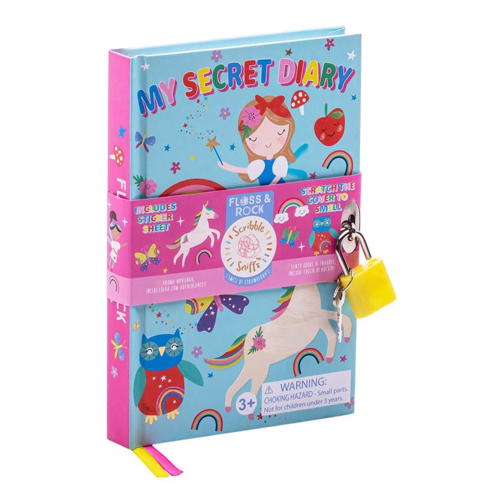FLOSS & ROCK Kokulu Kilitli Günlük / Rainbow Fairy *YENİ*