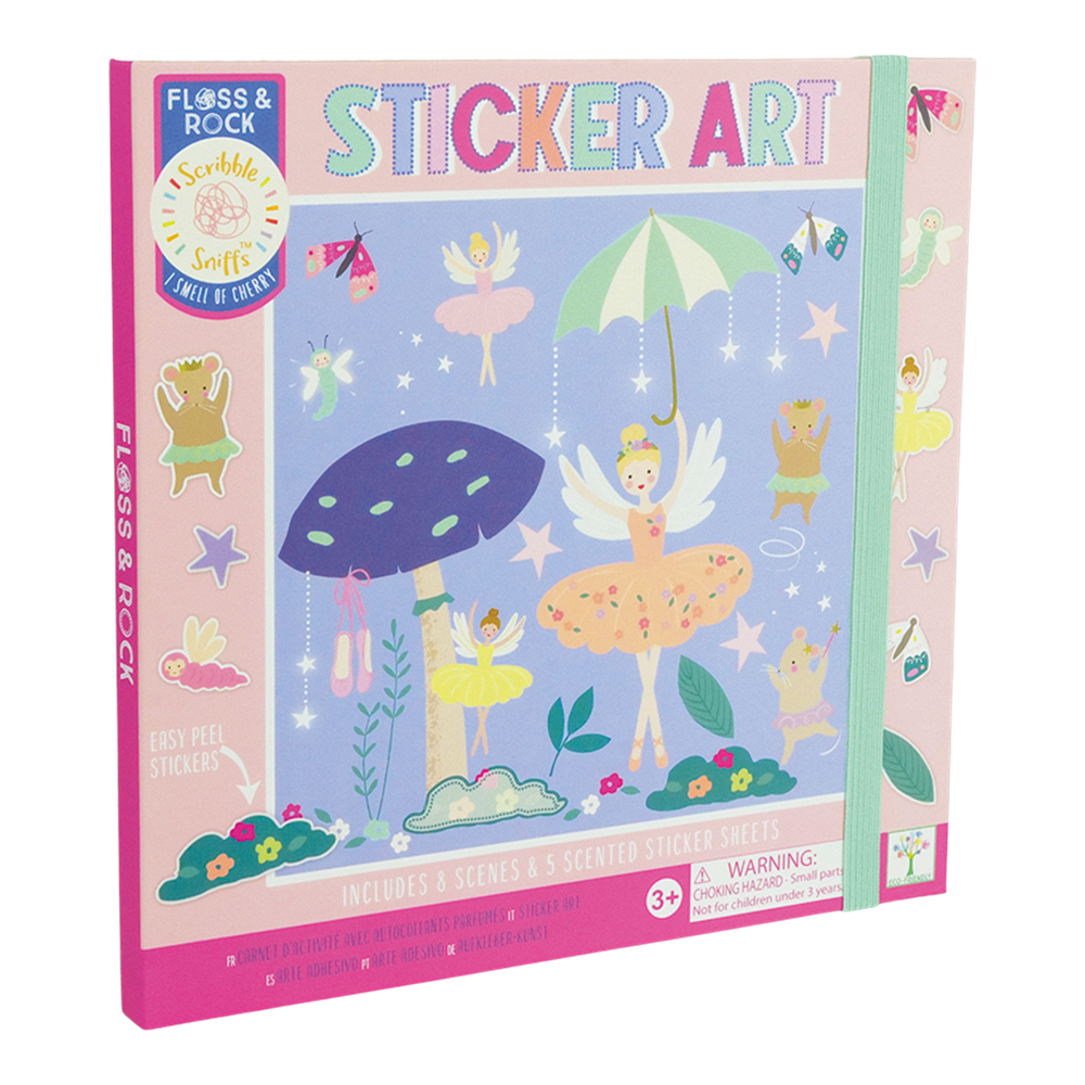 Floss & Rock Kokulu Sticker Aktivite Kitabı / Enchanted