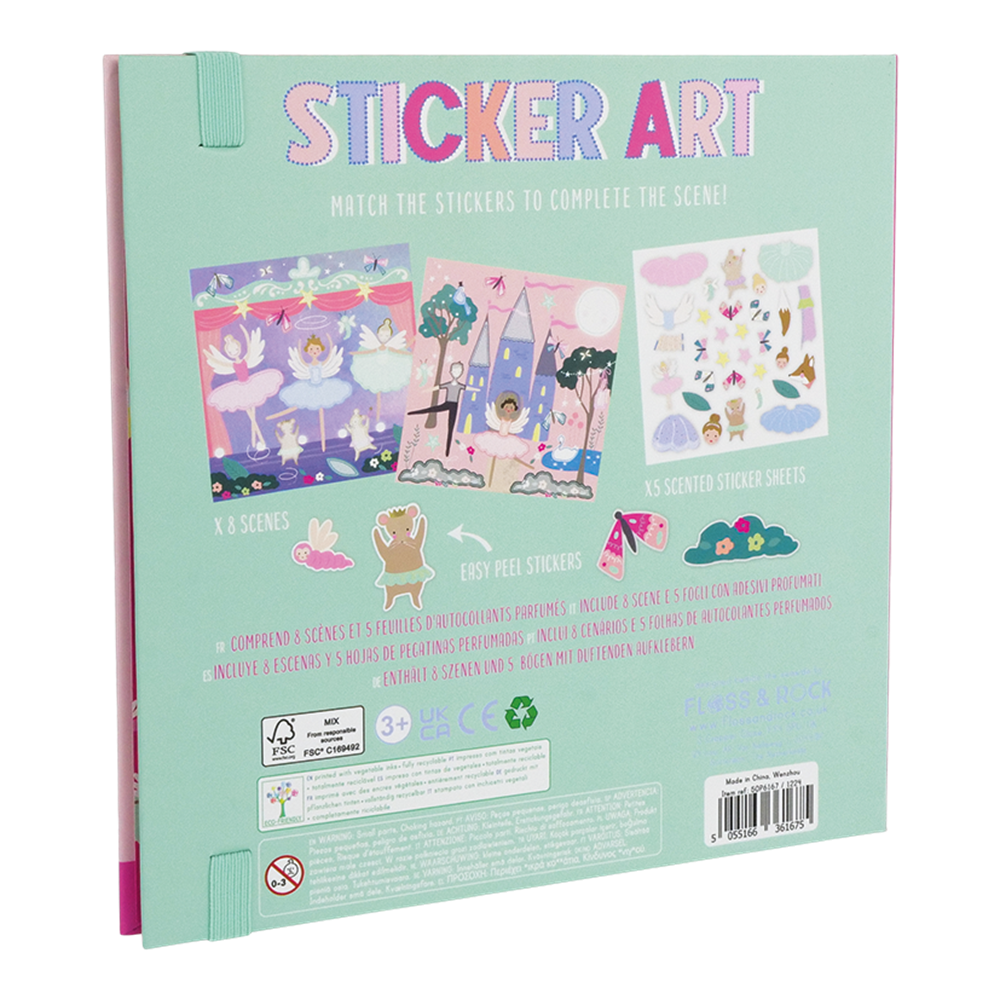 Floss & Rock Kokulu Sticker Aktivite Kitabı / Enchanted