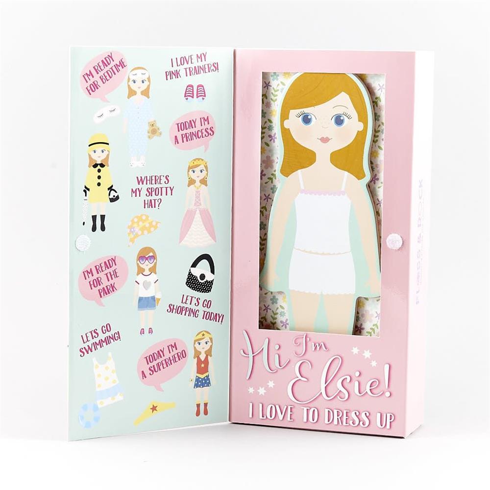 FLOSS & ROCK Mıknatıslı Giydirme Setleri/Elsie