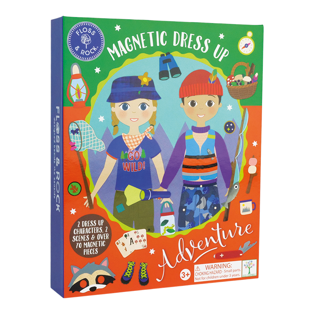 FLOSS & ROCK Mıknatıslı Giydirme Setleri / Adventure