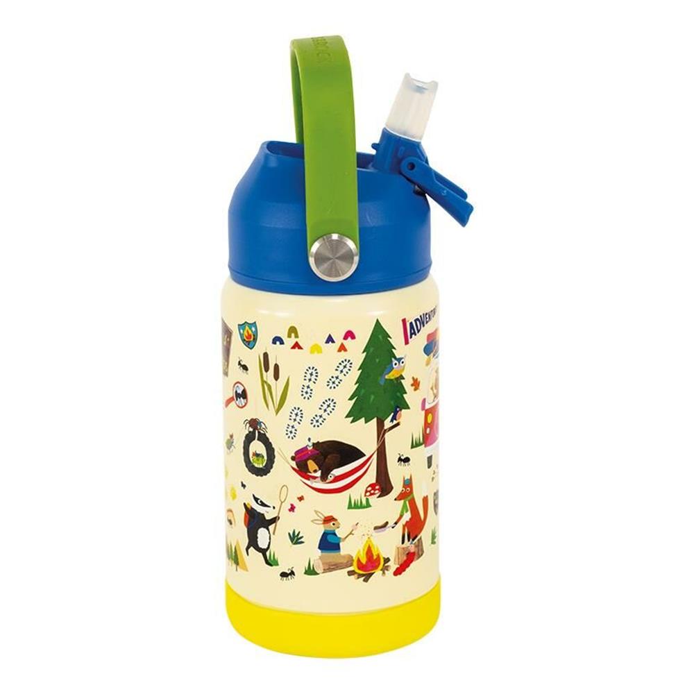 FLOSS & ROCK Paslanmaz Çelik Pipetli Suluk / Adventure