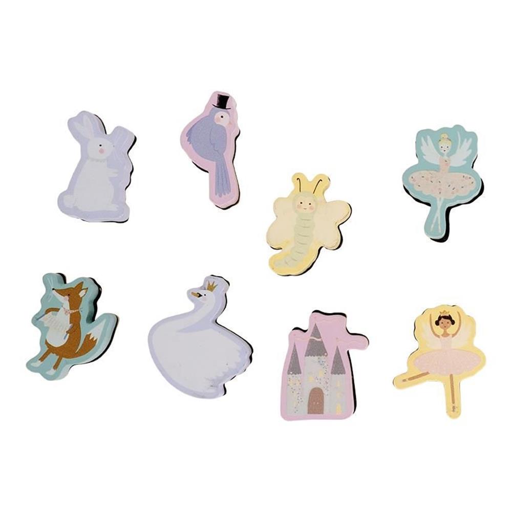 Floss & Rock Stamper Ahşap Baskı Seti / Enchanted