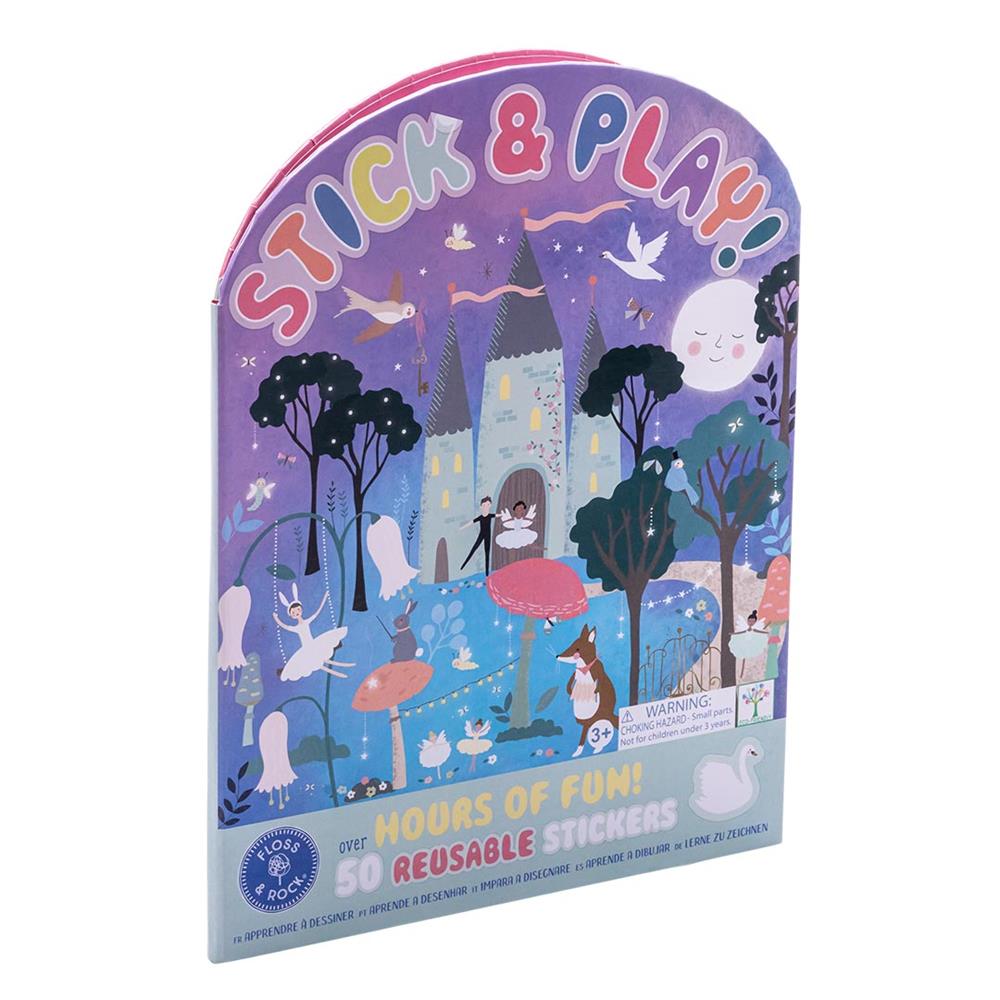 FLOSS & ROCK Tak Çıkart Sticker Oyun Sahnesi / Enchanted *YENİ*