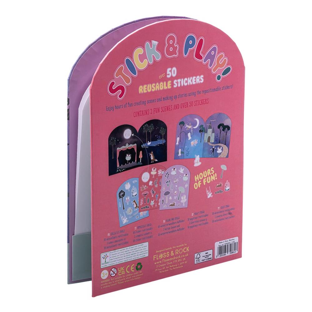 FLOSS & ROCK Tak Çıkart Sticker Oyun Sahnesi / Enchanted *YENİ*