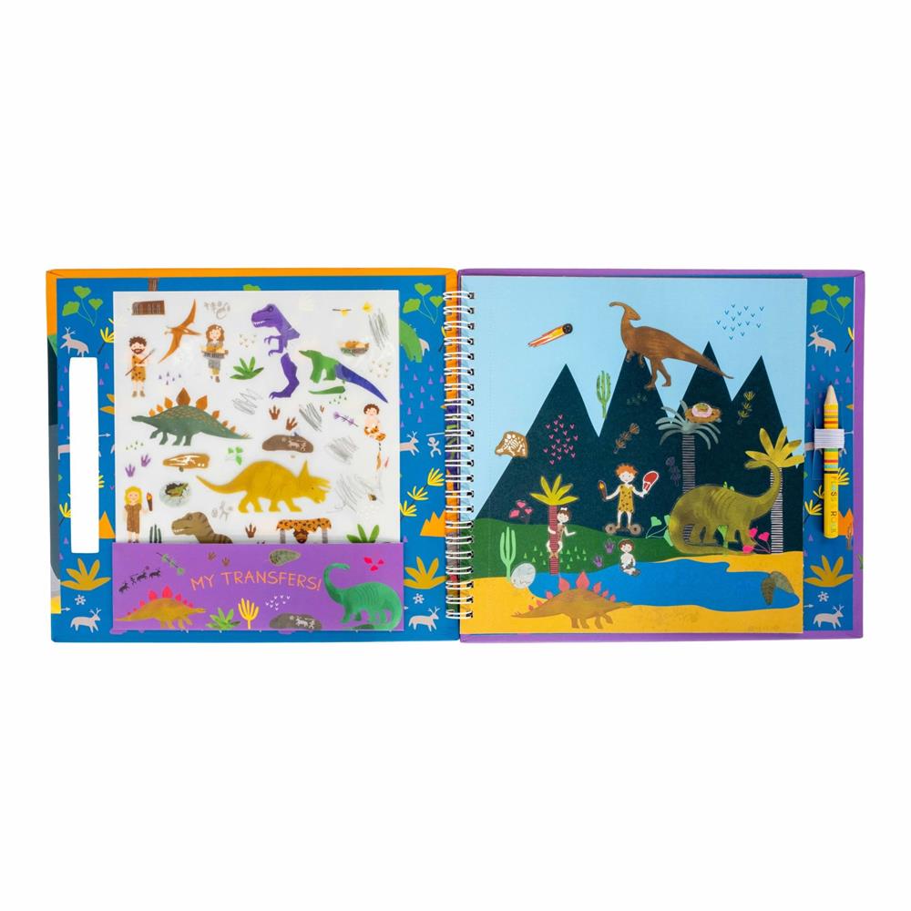 FLOSS & ROCK Transfer Fun Aktivite Kitabı /Dino *YENİ*
