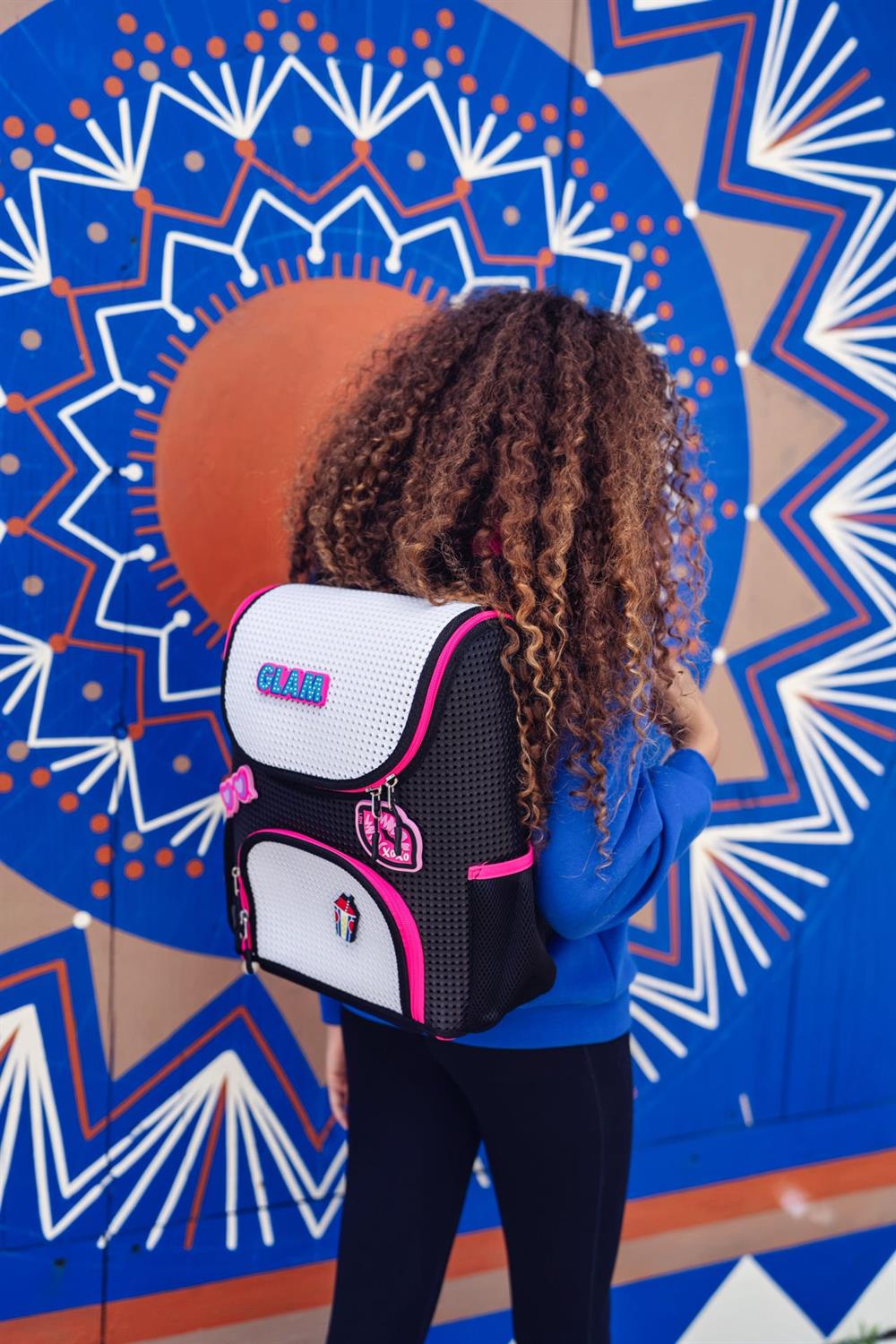 LIGHT PLUS NINE Student  Sırt Çantası  /  Neon Pink