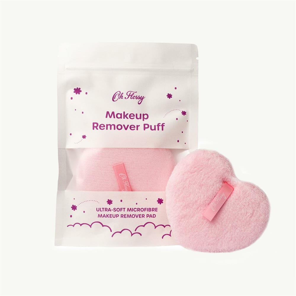 Oh Flossy Ultra Yumuşak Mikrobiber Yıkanabilir Makyaj Temizleme Pufu